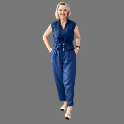 Molde de Calça Simples Estilo Cenoura - Molde em PDF