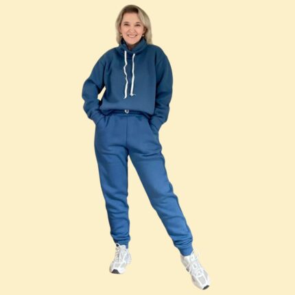 Molde de Calça e Blusa de Moletom Feminino Adulto - Molde em PDF